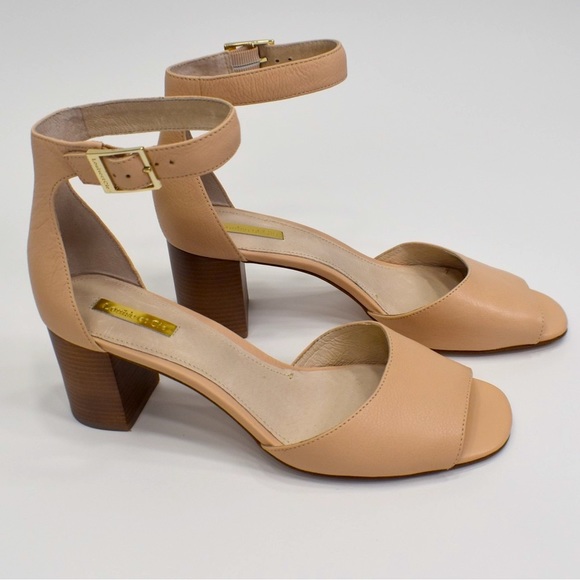 Louise et Cie Shoes - Louise Et Cie Kamisa Nude Leather Heels US 10M